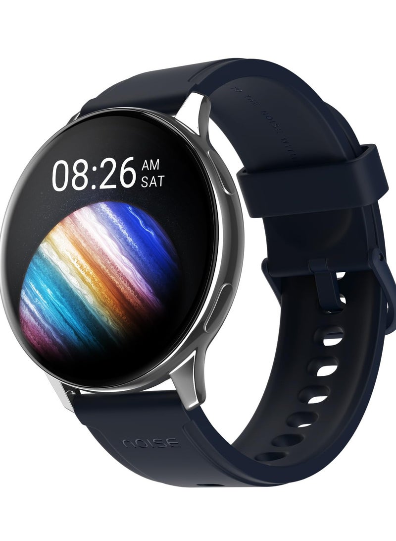 Noise Newly Launched Vortex Plus 1.46” AMOLED Display, AoD, BT Calling, Sleek Metal Finish, 7 Days Battery Life, All New OS with 100+ Watch Faces & Health Suite (Space Blue)