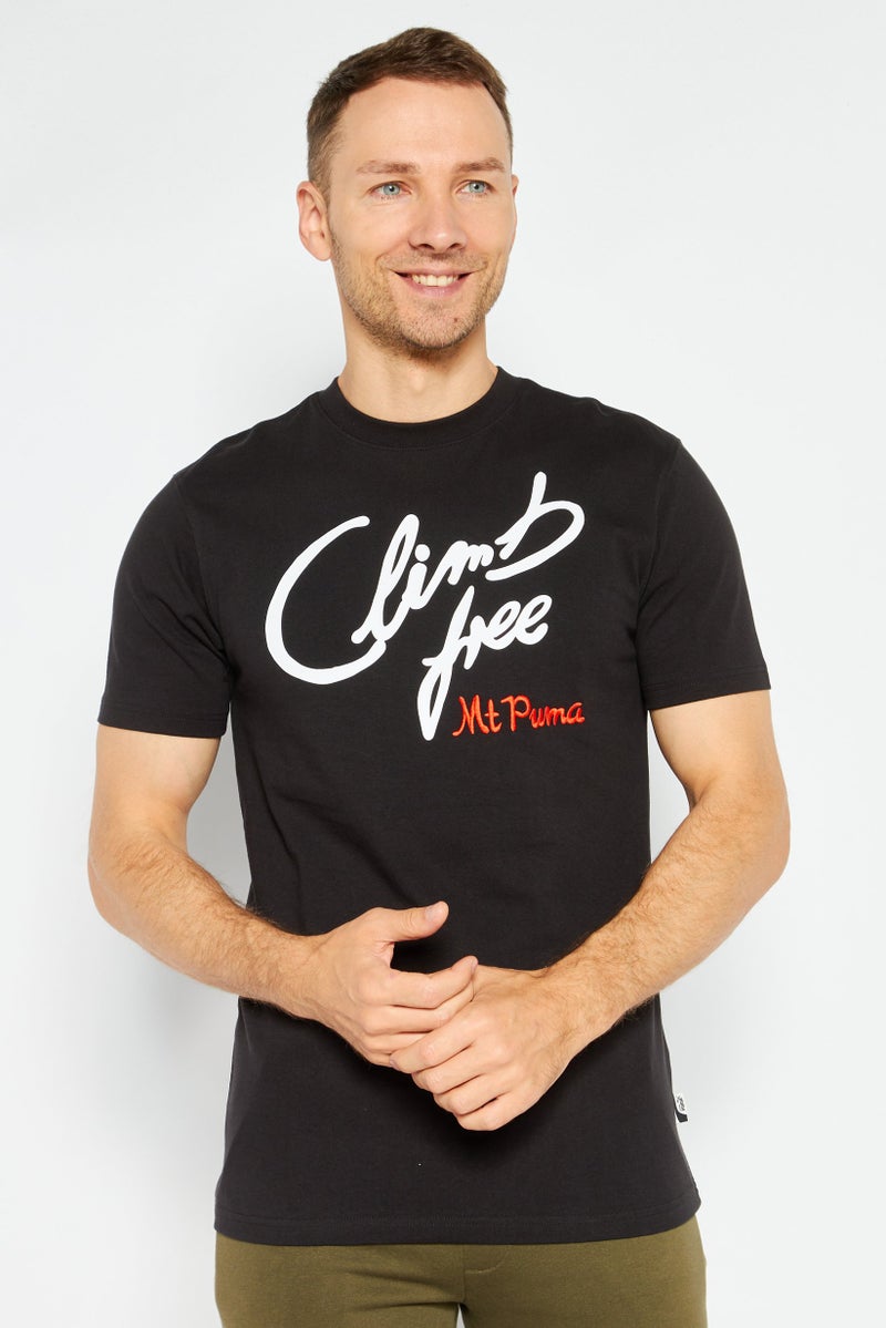 Puma x Select Men Sportswear Fit Short Sleeve Outdoor T-Shirt, Black