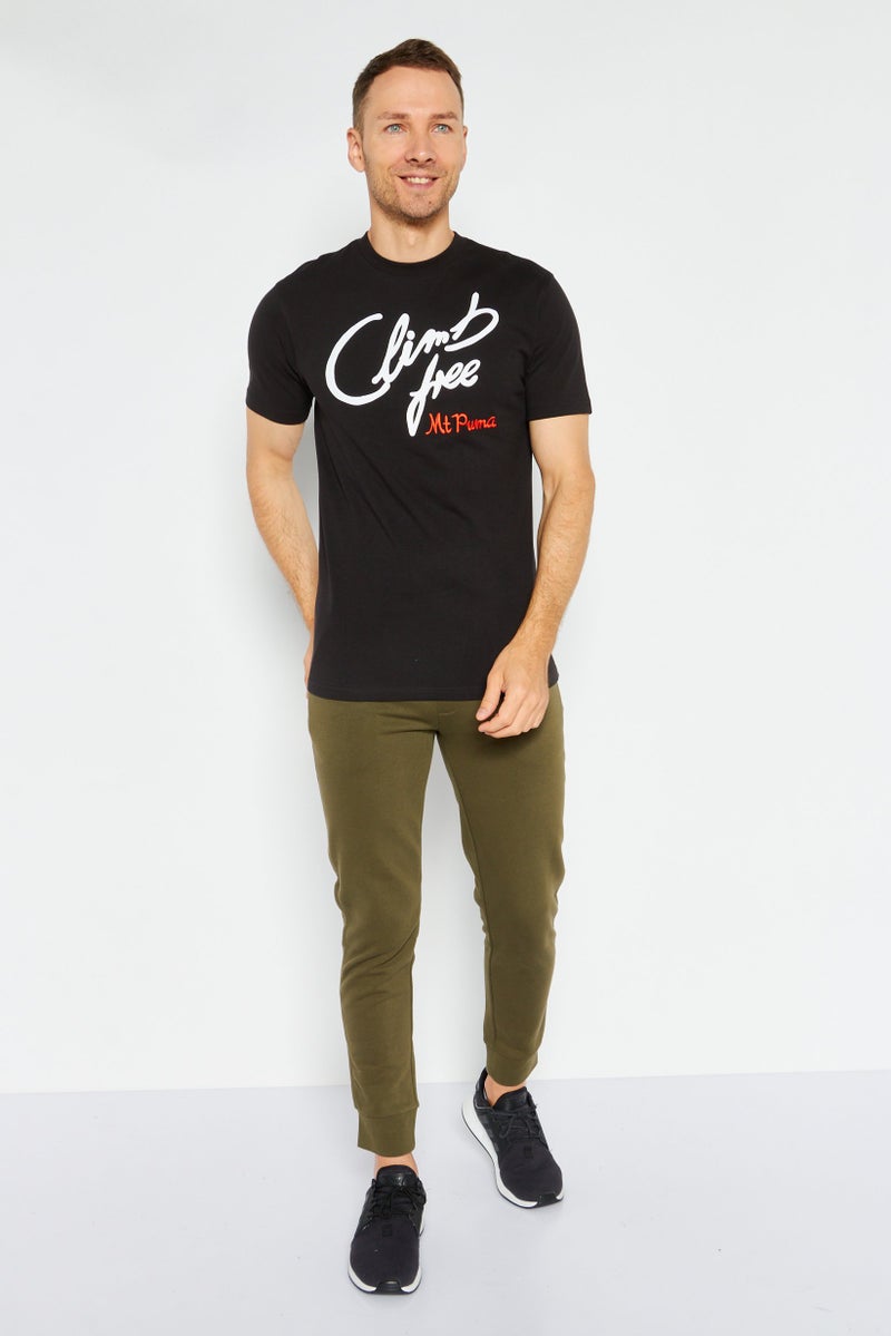 Puma x Select Men Sportswear Fit Short Sleeve Outdoor T-Shirt, Black