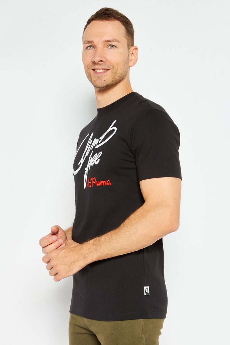 Puma x Select Men Sportswear Fit Short Sleeve Outdoor T-Shirt, Black