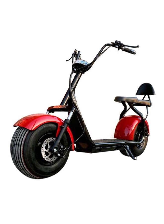 City Coco Harly 60 V Electric Scooter Motorcycle With Fat Tyres And Double Seats 18 x 9.5inch