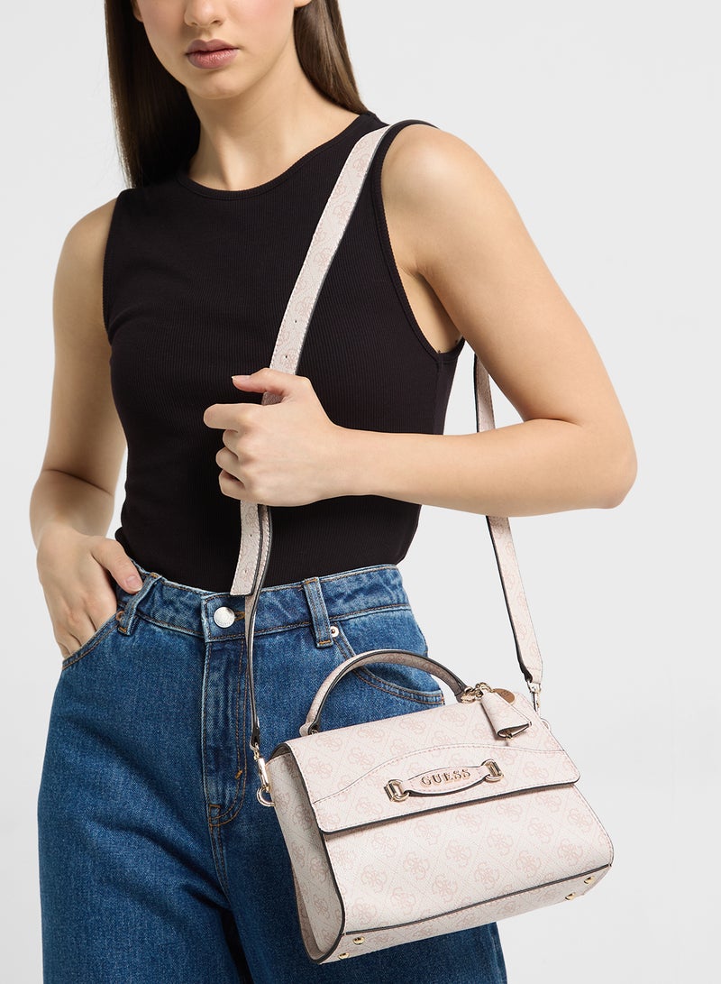 Emera Logo Top Handle Crossbody