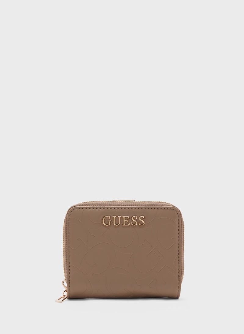 Reece Foldover Zip Small Wallet