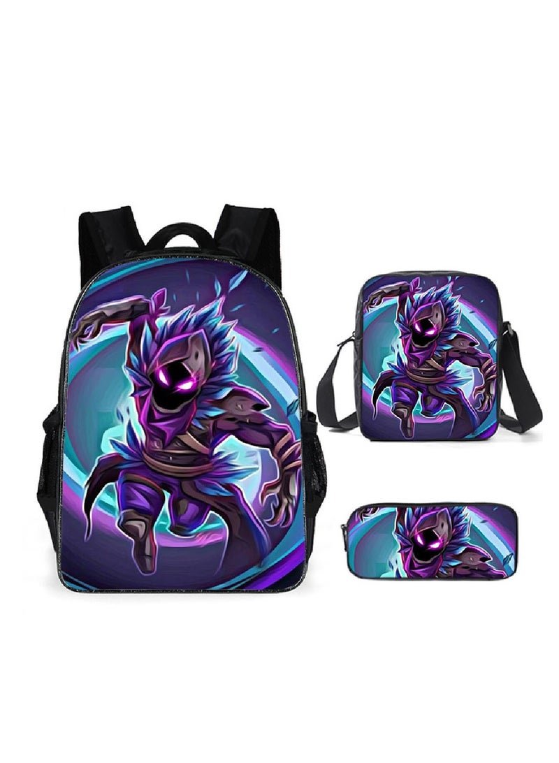 Three-piece backpack set