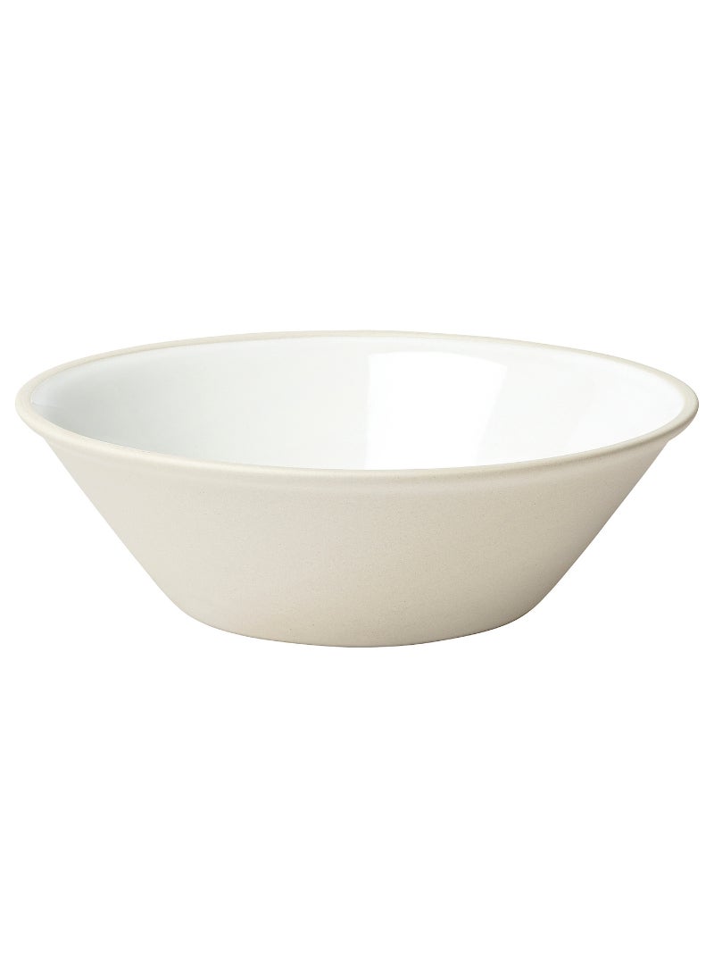 Bowl, Handmade White, 20 Cm