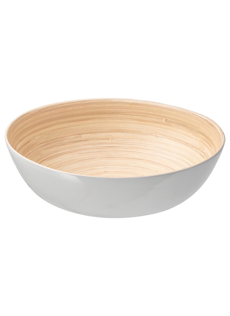 Serving Bowl, Bamboo White, 30 Cm