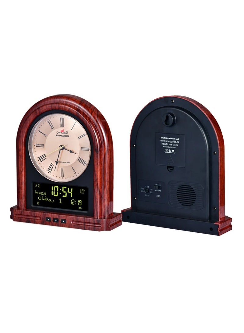 Wireless Digital Azan Mosque Prayer Clock With Islamic Calendar Perfect For Ramadan And Home Decoration