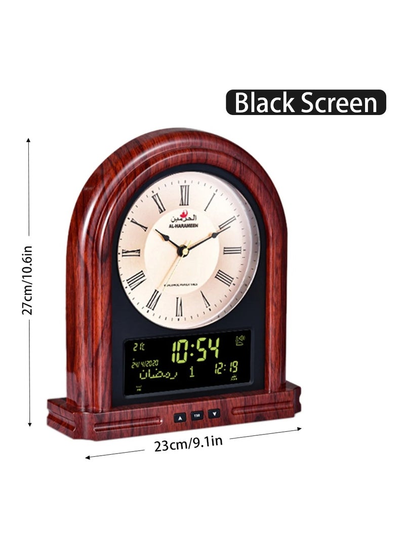 Wireless Digital Azan Mosque Prayer Clock With Islamic Calendar Perfect For Ramadan And Home Decoration