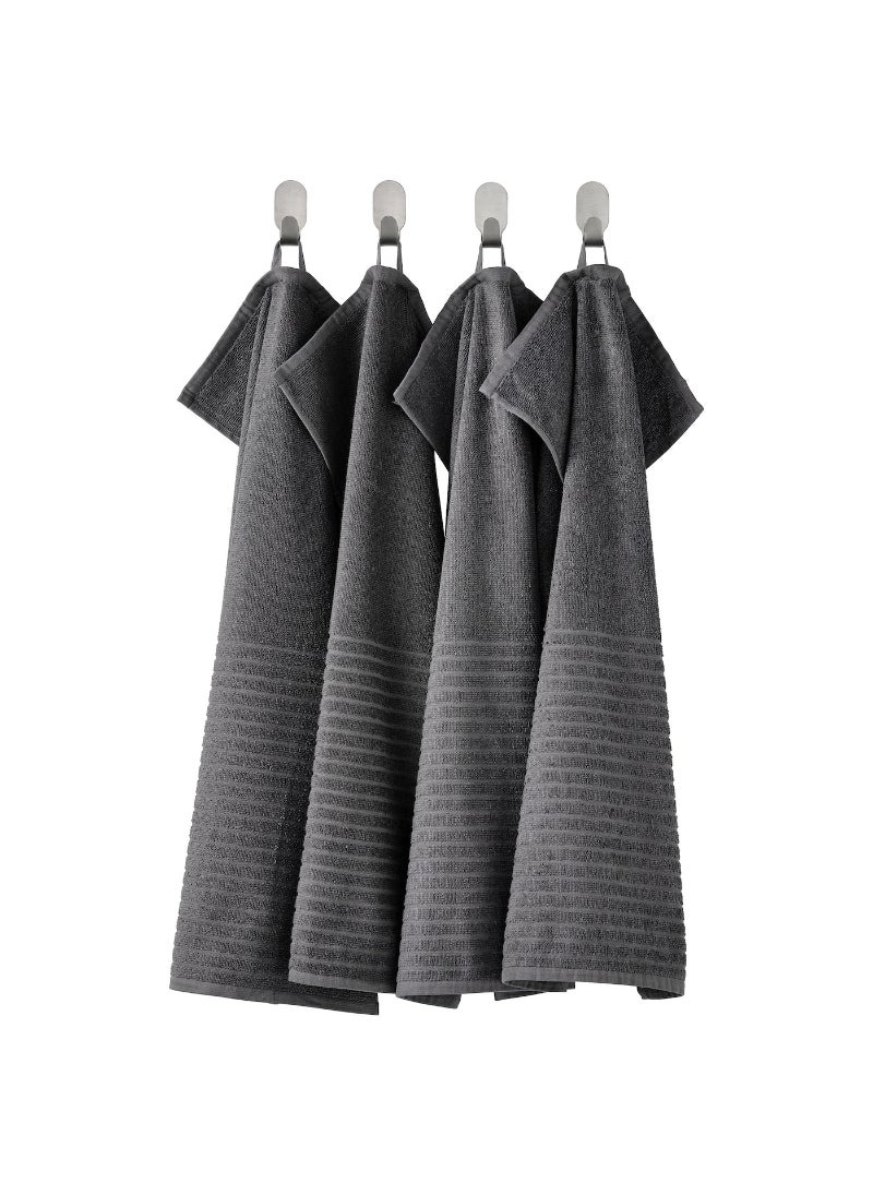 Hand Towel Set Dark Grey