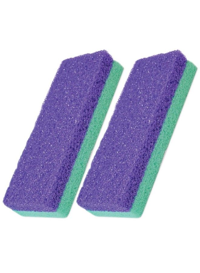 Professional Pedicure Foot Pumice Stone For Feet Skin Callus Remover And Scrubber For Dead Skins 2 Sided (Pack Of 2)