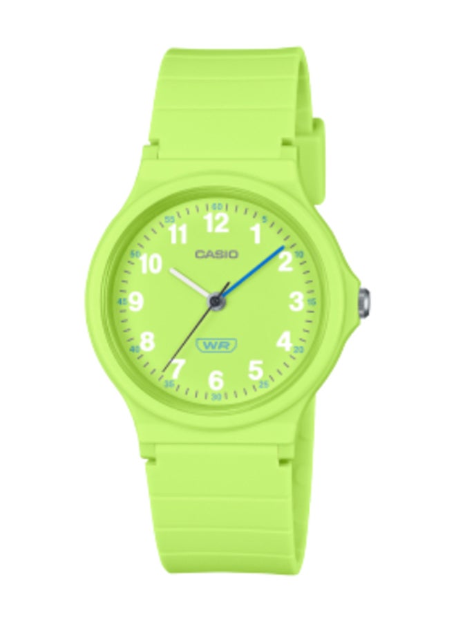 Analog Resin Band Round  Shape  Wrist Watch LQ-24B-3BDF