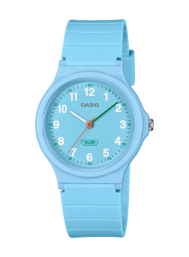 Analog Resin Band Round  Shape  Wrist Watch LQ-24B-2BDF