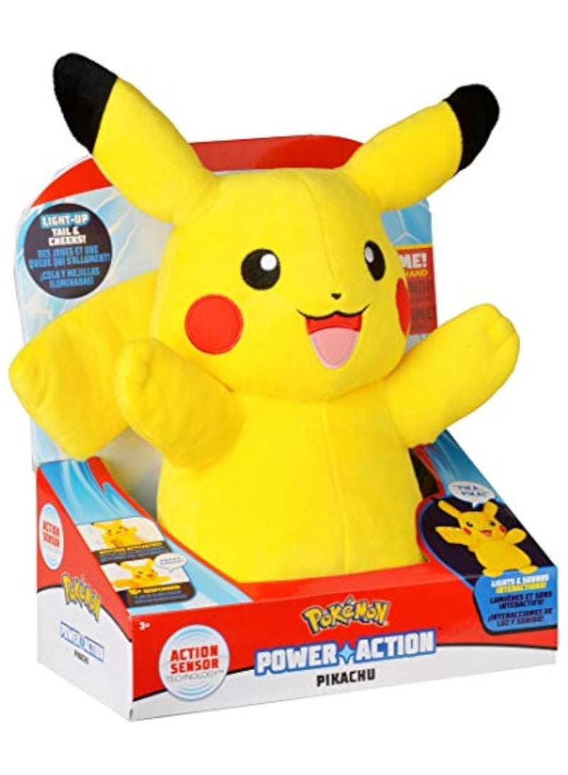 Pokemon Plush Power Action Feature Pikachu