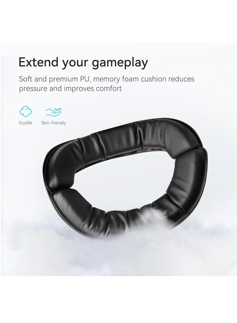 Adjustable Halo Headband for Oculus Quest 3 – 3-in-1 Replacement for Elite Strap, Enhanced Comfort & Gaming Immersion VR Accessories Compatible with Oculus/Meta Quest 3