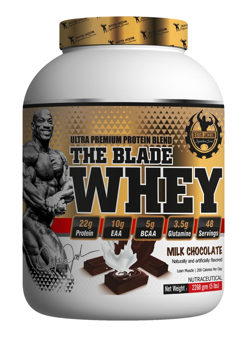 Dexter Jackson Gold Series The Blade Whey 5lbs Milk Chocolate - Ultra Premium Protein Blend