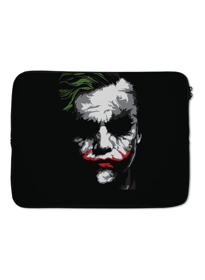 Joker Face Printed Laptop Sleeve