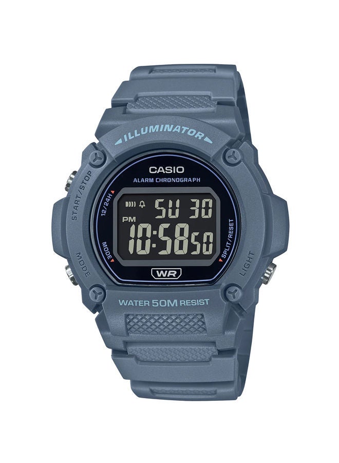 Resin Digital Watch W-219HC-2BVDF