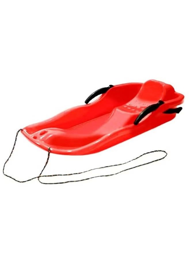 Outdoor sports plastic sand ski, snowboard, grass ski, red