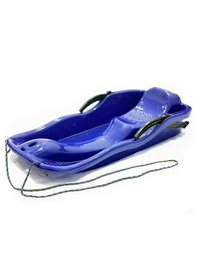 Outdoor sports plastic sand ski, snowboard, grass sky blue