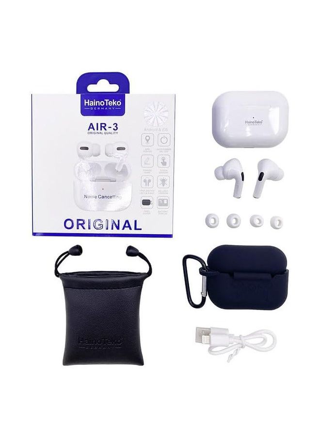 Haino Teko GERMANY Air-3 Original Bluetooth Earbuds Compactible with Android & iOS