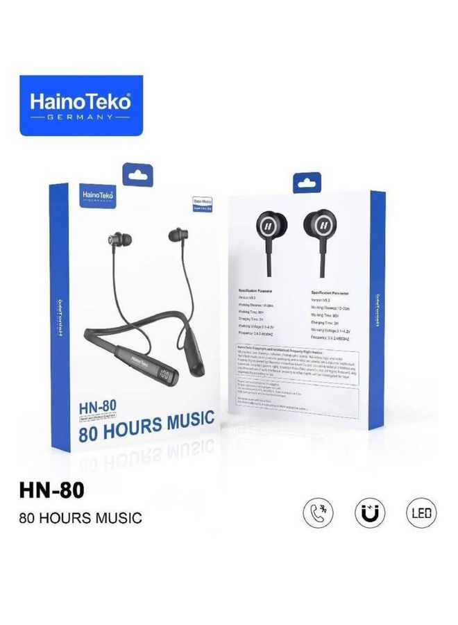 Haino Teko Germany HN 80 Wireless Bluetooth Neckband Earphone