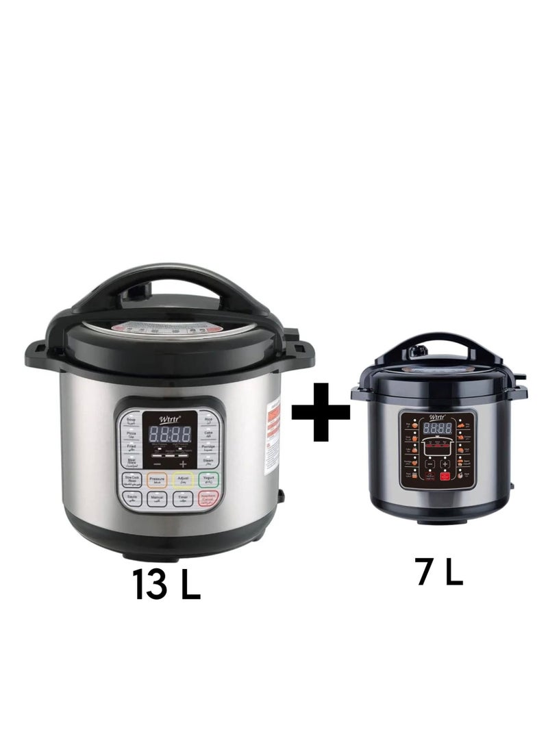 13L And 7L Multifunctional Stainless Steel Electric Pressure Cooker