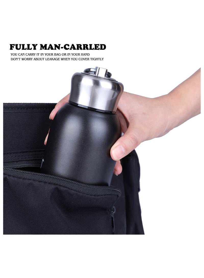 280ML Mini Thermal Mug Leak Proof Vacuum Flasks Travel Thermos Stainless Steel Drink Water Bottle Small Thermos Cups for Indoor and Outdoor