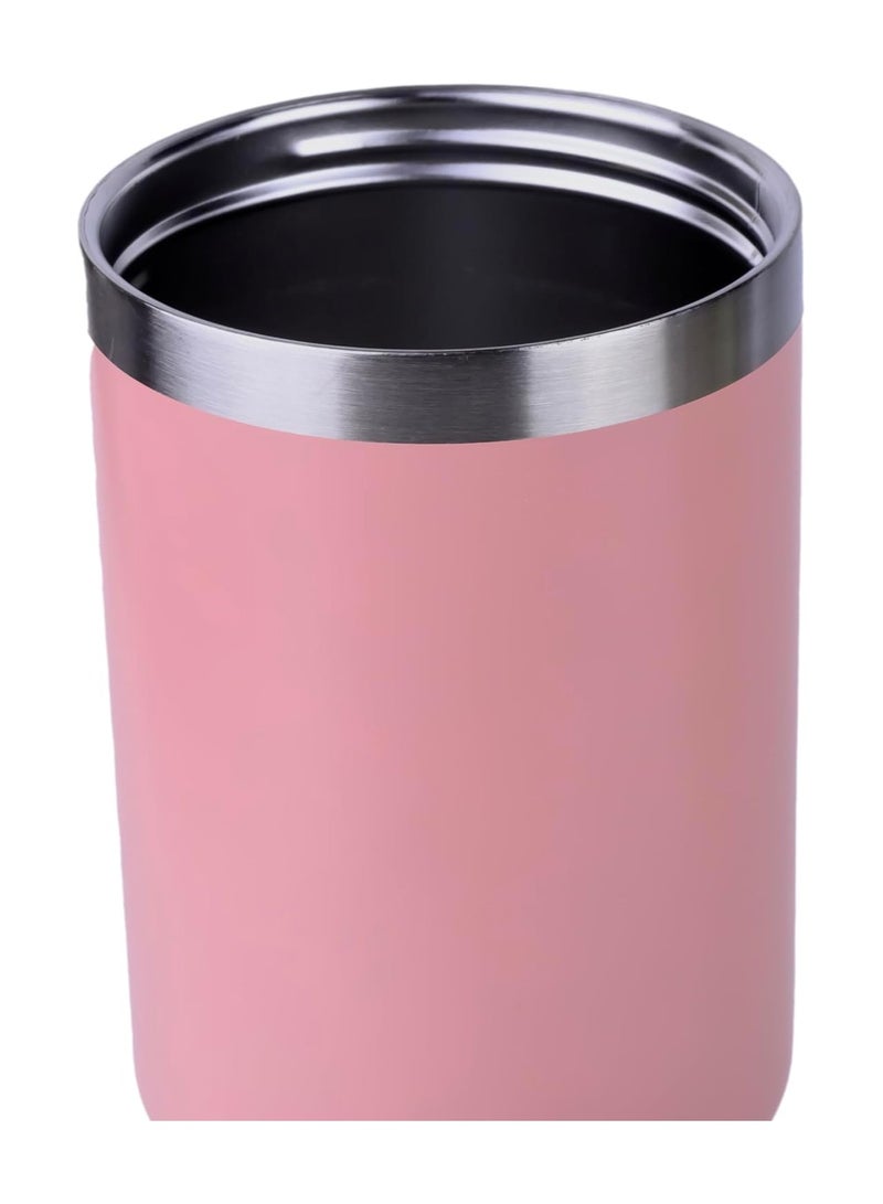 Cuisine Art Hot and Cold Drinking Flask, Vacuum Insulated Mug, Water Bottle, Stainless Steel Vacuum Insulated Tumbler (31 oz / 900 ML) - Pink