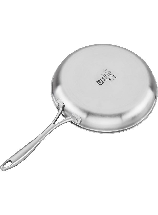 J.A. Henckels Spirit Ceramic Nonstick Fry Pan, 10-Inch, Stainless Steel