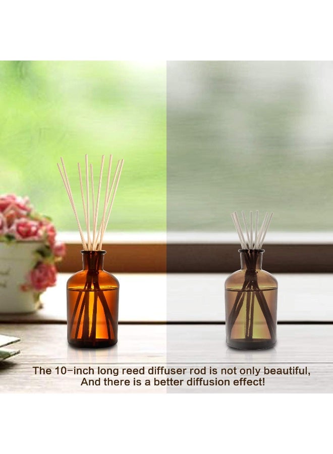 Tomcenxi TAndC 120Pieces Reed Diffuser Sticks, 11 Inch Natural Rattan Wood Sticks, Diffuser Refills, Essential Oil Aroma Diffuser Replacements Sticks For Home, Office (Natural Color)