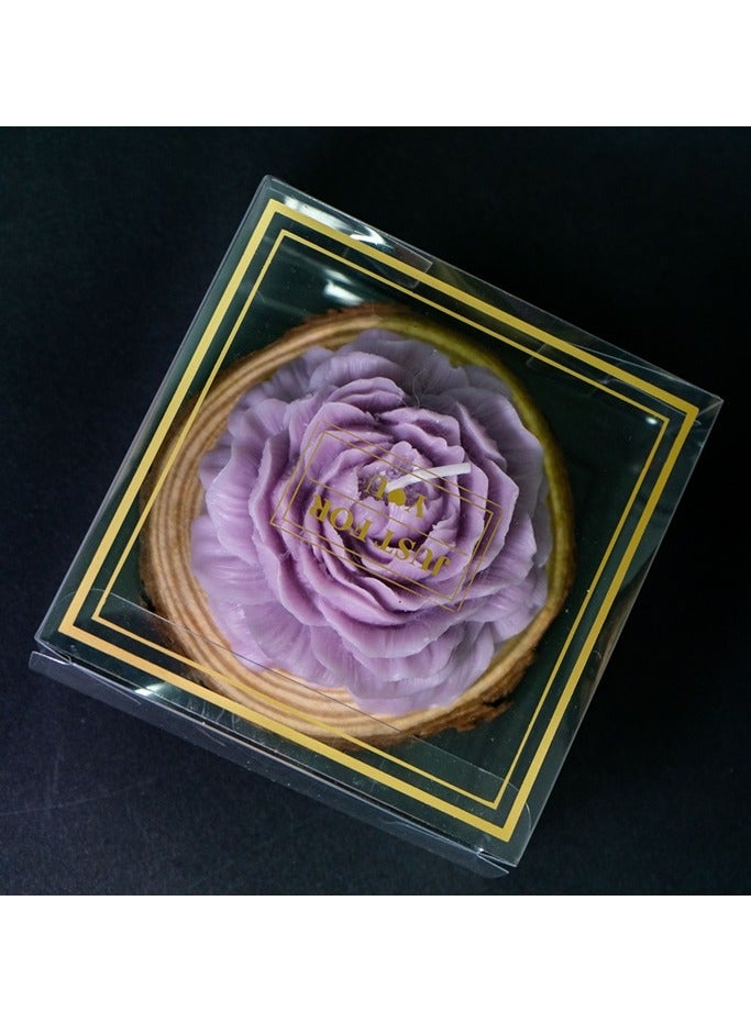 5 Pcs Aromatic Rose Candle with Matchsticks