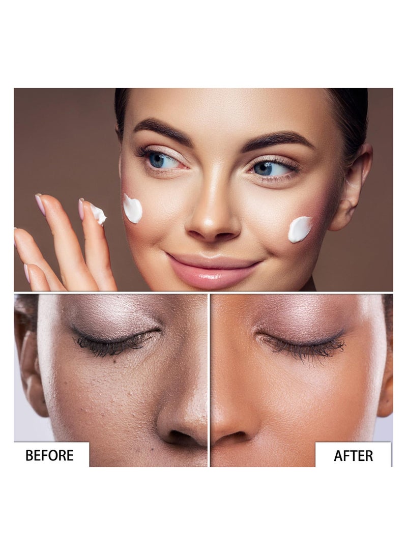 Skin Whitening Cream for Body, Underarm Lightening Cream for Intimate Areas and Bleaching, Brightening Cream Dark Spot Remover Corrector for Neck, Armpit, Elbow, Inner Thigh and Knees (1.8oz)