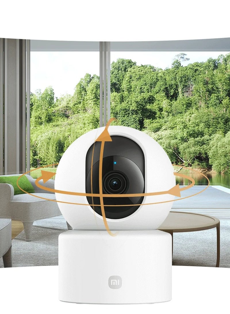 Camera Smart Security C301 Xiaomi Indoor Camera for Home Protection Ultra Clear 2K Image Quality Small Size New Release 2024 (White)