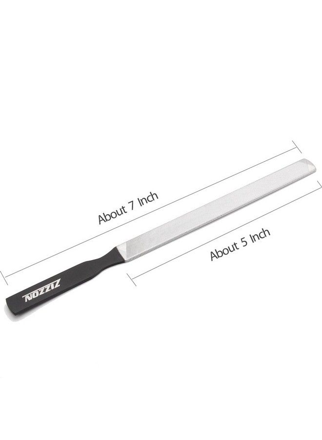 Stainless Steel Nail File 4 Sides 7 Inch Length