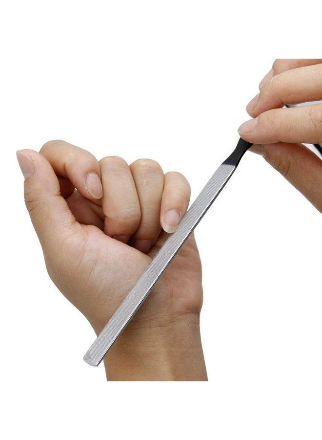 Stainless Steel Nail File 4 Sides 7 Inch Length