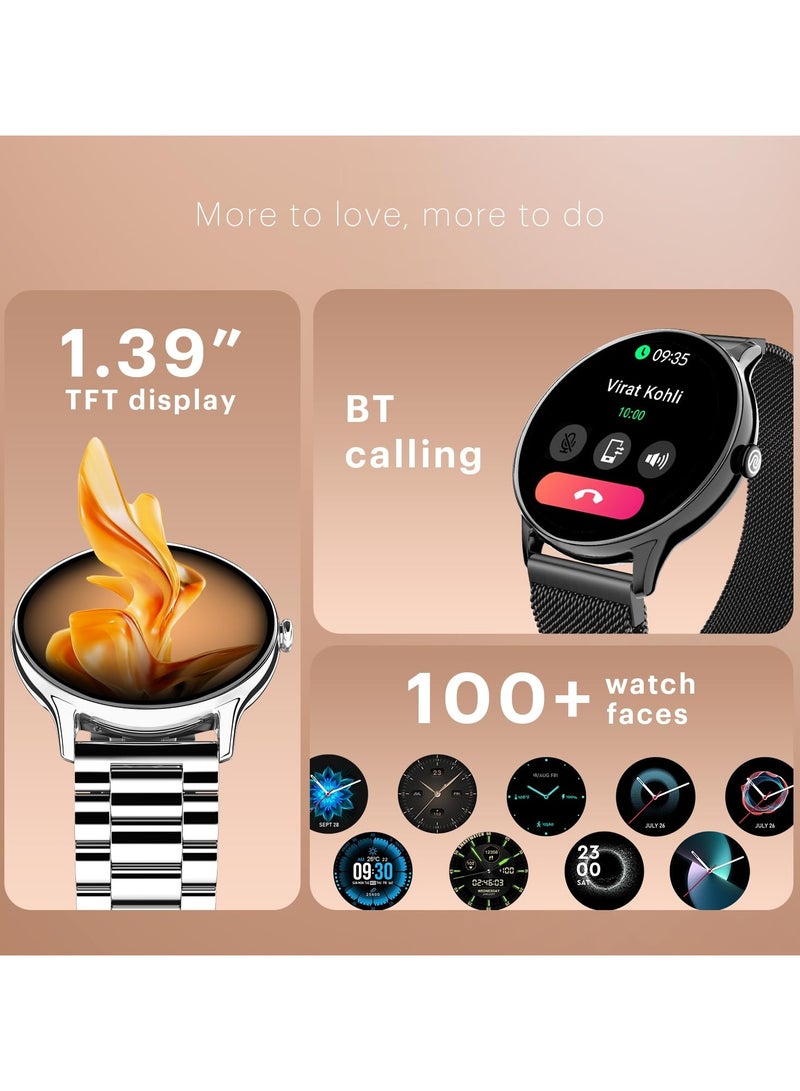 Noise Twist Go Round dial Smartwatch with BT Calling, 1.39