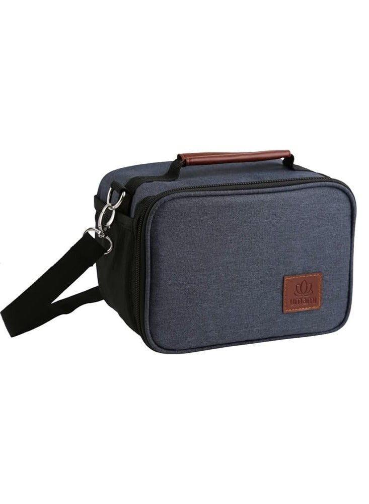 Insulated Lunch Bag, Navy Blue