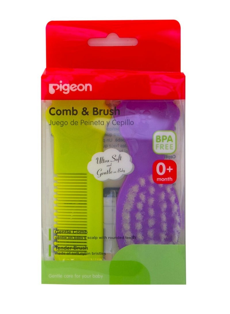 Pigeon Comb & Hair Brush Set