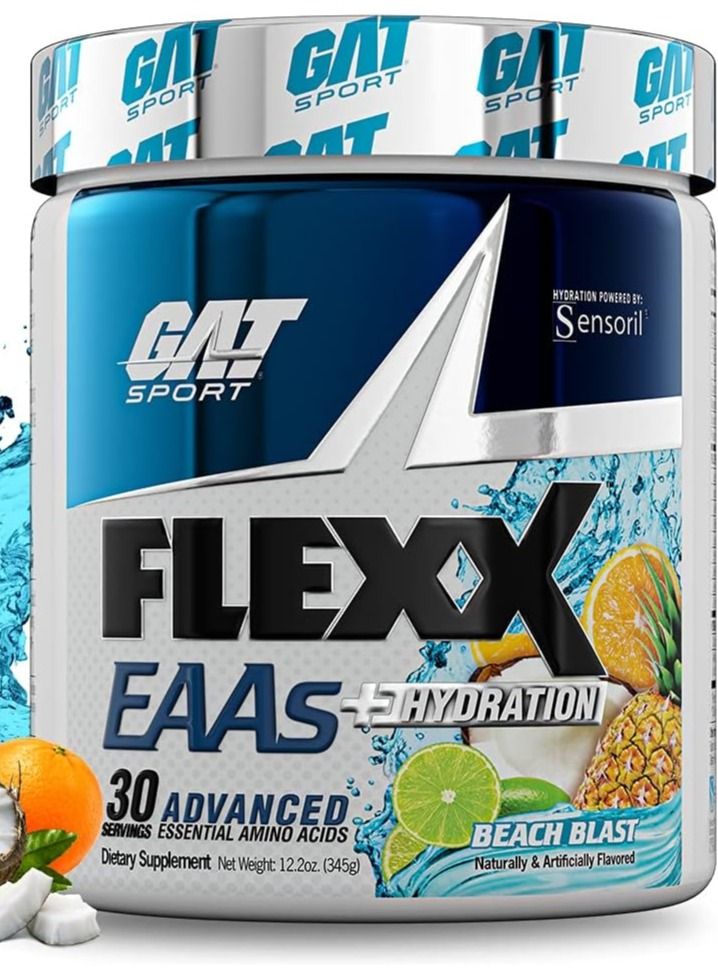 GAT Sport Flexx EAAs Beach Blast Hydration Supplement (30 Servings)