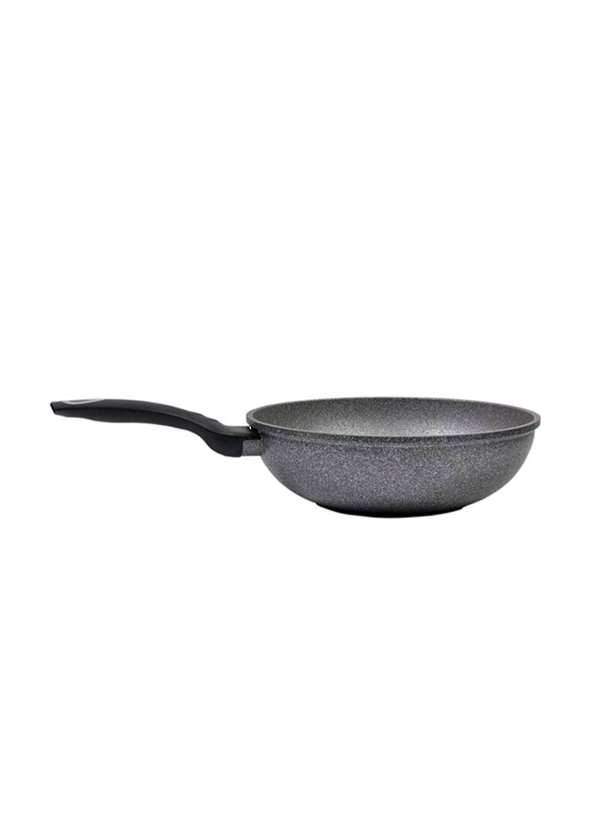 Deep Fry Pan Grey 30 Centimeter