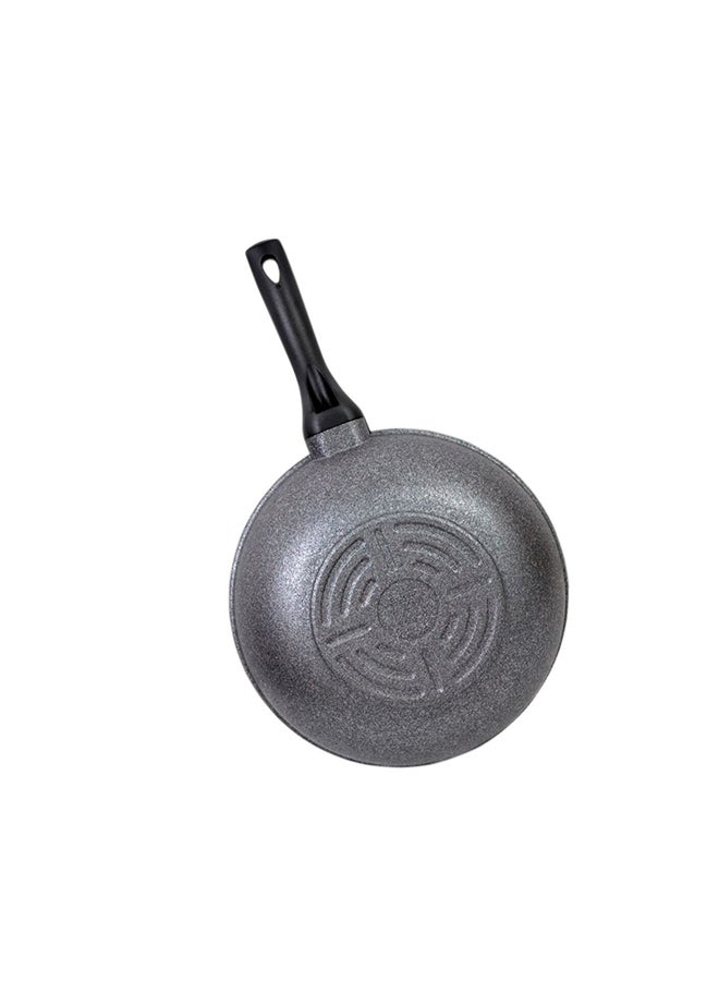 Deep Fry Pan Grey 30 Centimeter