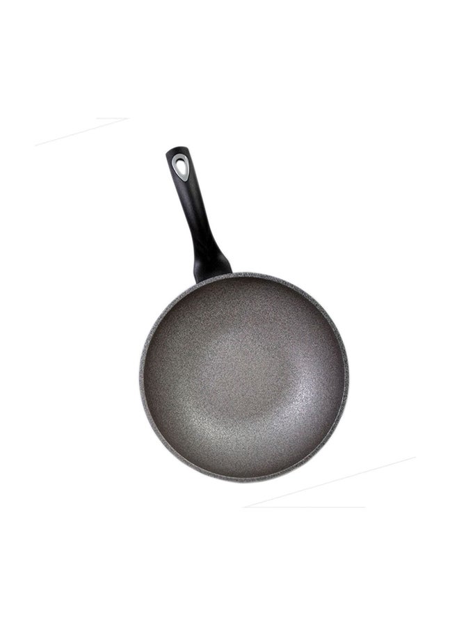 Deep Fry Pan Grey 32 Centimeter