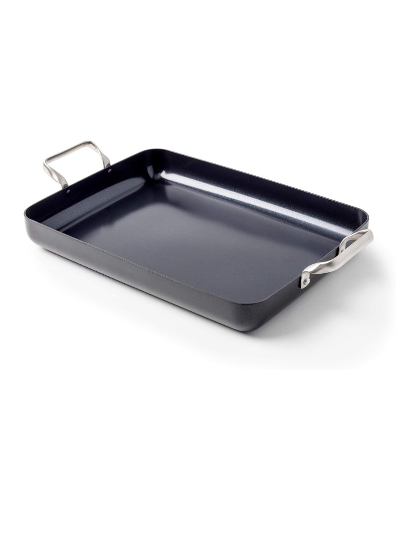 Chop & Grill By Greenpan,  Roaster Gp Versatile Roasting Pan For Grilling And Oven Use For  For Roasting Meats, Vegetables, And Other Dishes