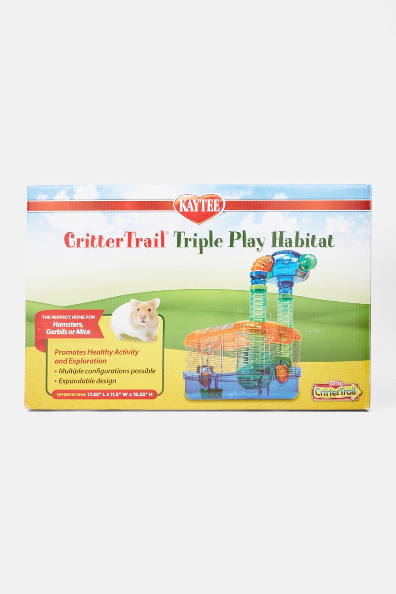 Crittertrail Triple Play Habitat, Blue