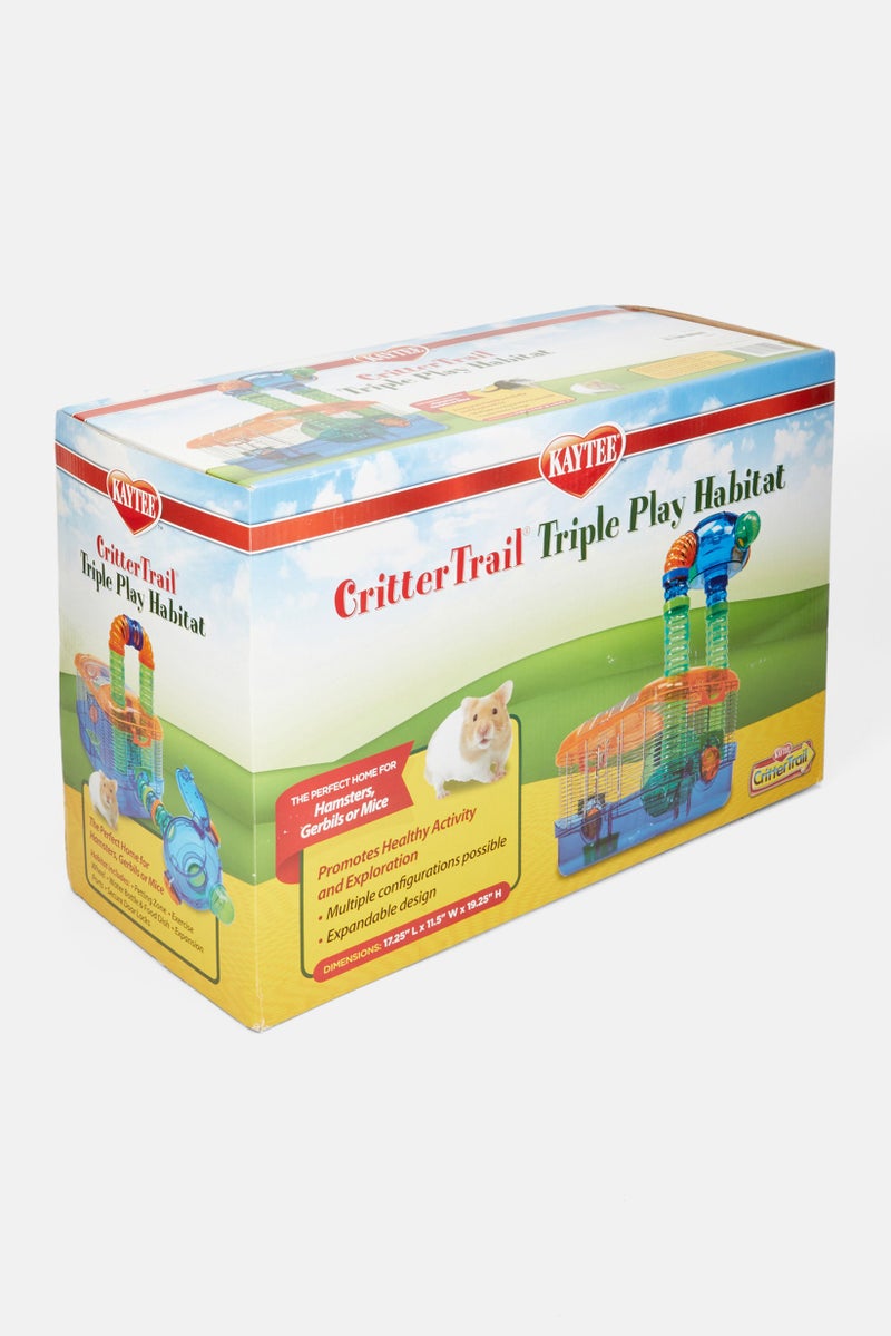 Crittertrail Triple Play Habitat, Blue