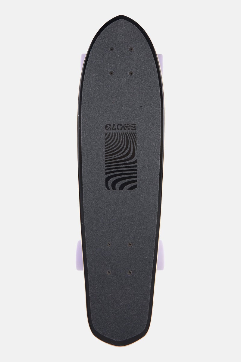 Blazer Complete Cruiser Skateboard, Black/Purple