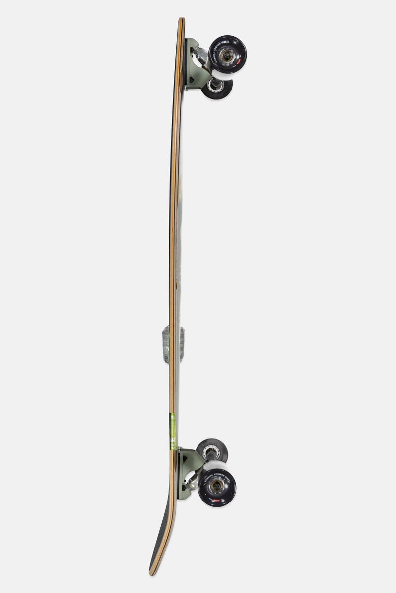 Pinner Classic 40 Inch Longboard, Black/Beige