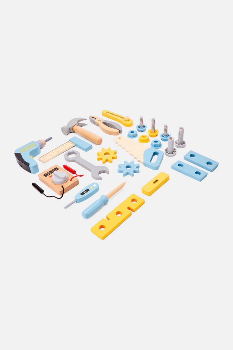 25 Pieces Deluxe Mechanic Set, Blue Combo