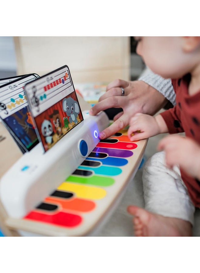 Baby Einstein - Hape Together in Tune Piano​ Safe Wireless Wooden Musical Toddler Toy, Magic Touch Collection, Age 12 Months+