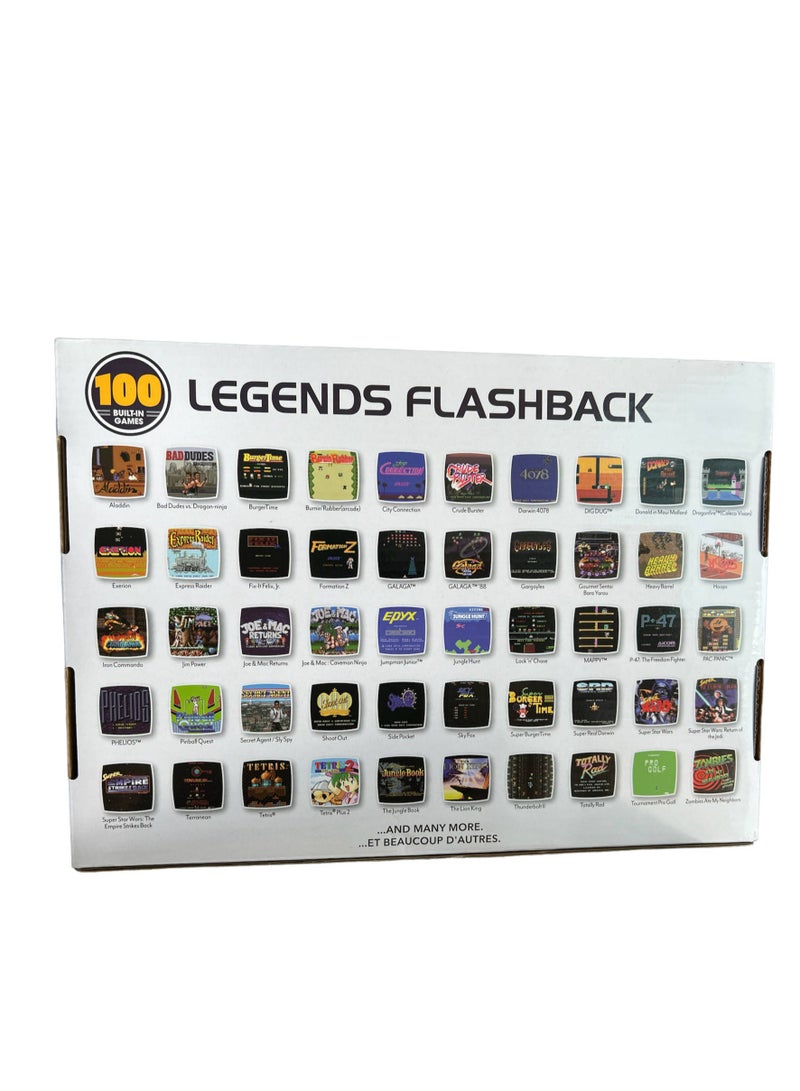 Flashback Legend Edition Retro Console, With 100 Built-In Games